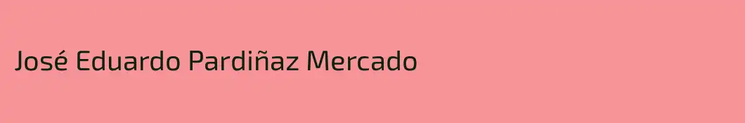 José Eduardo Pardiñaz Mercado